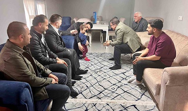 Sancaktepe Kaymakamı Naif Yavuz'dan anlamlı ziyaret: Kanseri yenen Ali Asaf'a destek ve moral