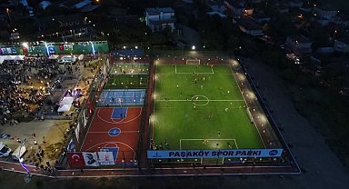 Sancaktepe'de Hıdırellez coşkusu ve Paşaköy Spor Parkı açılışı bir arada yaşandı