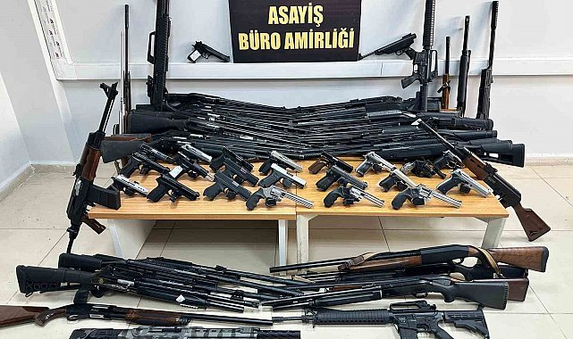 Şanlıurfa'da 45 adet ruhsatsız silah ele geçirildi: 2 gözaltı