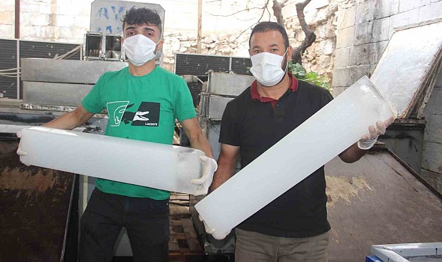 Şanlıurfa'da buz sezonu açıldı