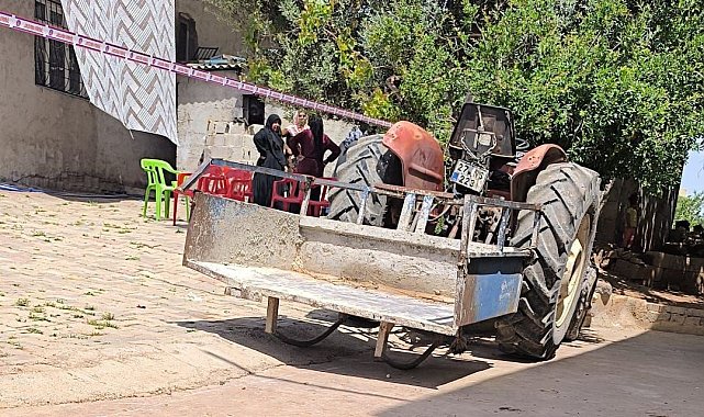 Şanlıurfa'da feci olay: Traktörü hareket ettiren 2 yaşındaki çocuk, 1 yaşındaki kuzenini ezdi