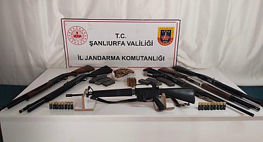 Şanlıurfa'da silah kaçakçılığı operasyonu: 7 gözaltı