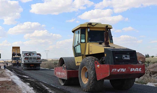 Şanlıurfa'da Sulutepe Göleti Mesire Alanı Yolu yenilendi