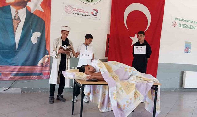 Sarıgöl'de 'Vakti kuşanmak' projesi coşkuyla kutlandı