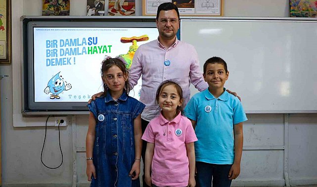 SASKİ'nin minik su müfettişleri göreve hazır