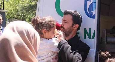 Şehidin 4 yaşındaki kızından babasına oyuncak ayıcıkla duygusal veda