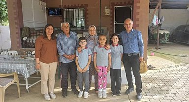 Şehit annesine anlamlı ziyaret