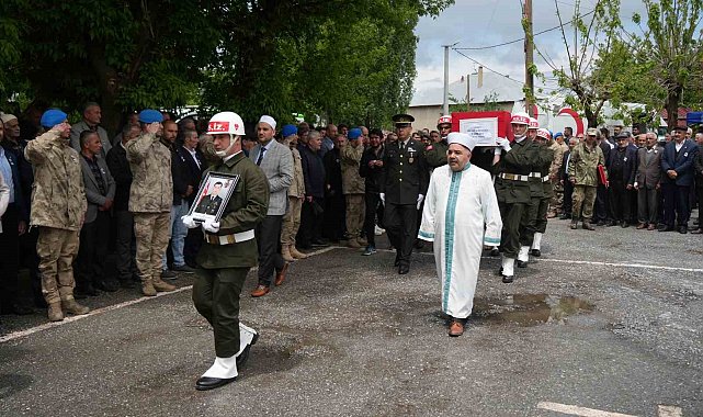 Şehit Karadağ, Muş'ta son yolculuğuna uğurlandı