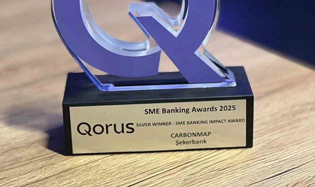 Şekerbank'ın yenilikçi platformu Carbonmap'e uluslararası ödül