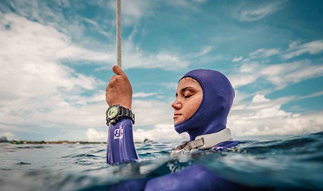 Serbest dalışın yeni yıldızı Yasemin Ulucan'dan Dünya Kupası'nda büyük başarı