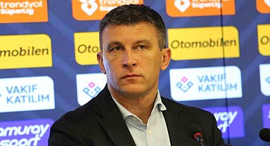 Sergej Jakirovic: "Ana hedefimiz olan ligde kalma adına çok önemli bir adım attık"