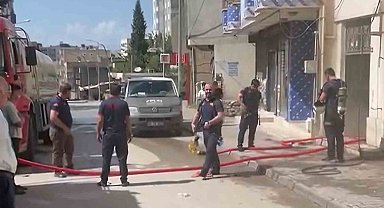 Siirt'te bodrum katta çıkan yangın söndürüldü