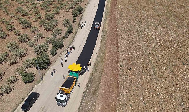 Siirt'te kırsal grup köy yolları sıcak asfaltla buluşuyor