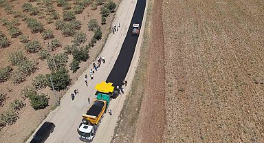 Siirt'te kırsal grup köy yolları sıcak asfaltla buluşuyor