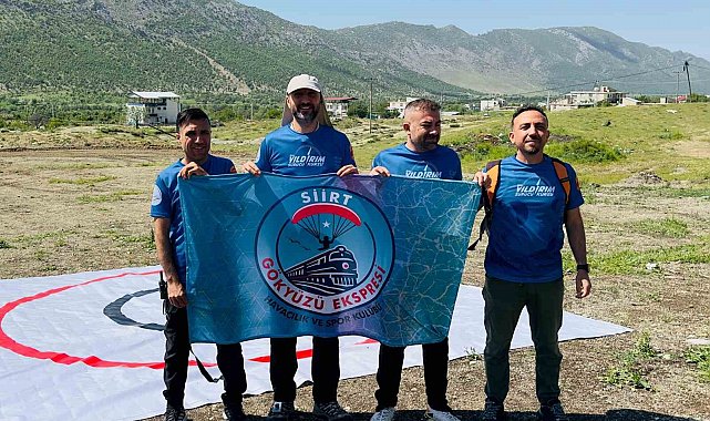 Siirtli yamaç paraşütü sporcusu şampiyon oldu