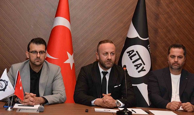 Sinan Kanlı, Altay Spor Kulübü'ne başkan adaylığını açıkladı