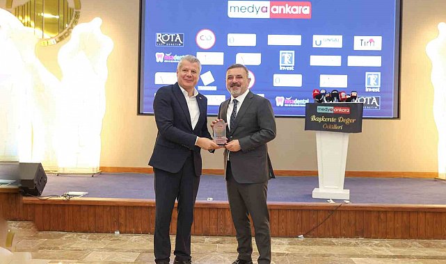 Sincan Belediye Başkanı Murat Ercan'a bir ödül daha