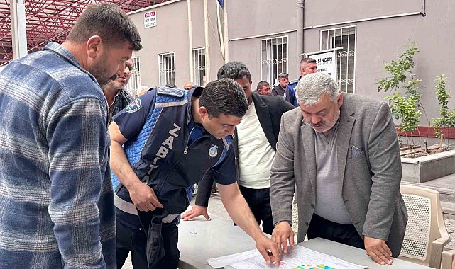 Sincan'da kurban satış yerleri kura ile dağıtıldı