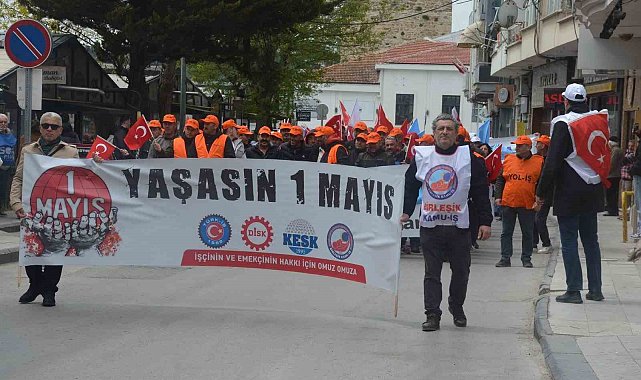 Sinop'ta 1 Mayıs kutlamaları