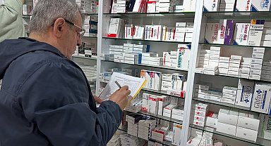 Sinop'ta eczane denetimi