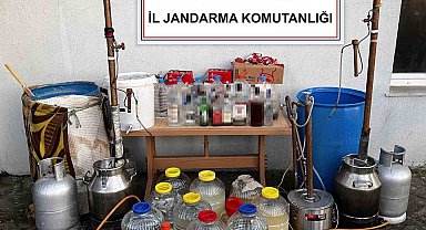 Sinop'ta kaçak alkol operasyonu: 3 gözaltı