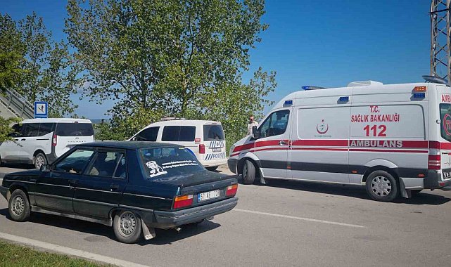 Sinop'ta üst geçitte intihar girişimi