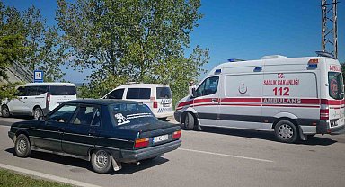 Sinop'ta üst geçitte intihar girişimi