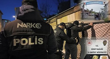 Sinop'ta uyuşturucu ve sahte para operasyonu: 3 tutuklama, 1 gözaltı