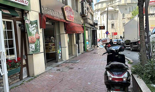 Şişli'de bir restoranda yangın paniği