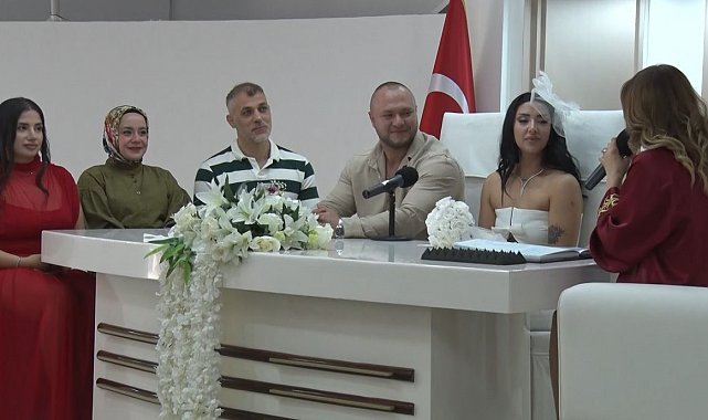 Şişli'de nikah salonlarında 25.05.2025 yoğunluğu yaşandı
