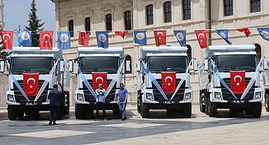 Sivas Belediyesi araç filosuna güç kattı