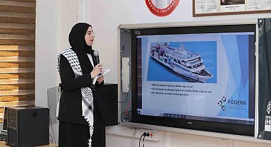 Sivas'taki Filistinli öğrenciler, yaşadıkları zulmü anlattı