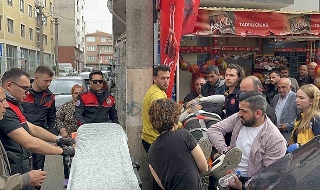 Sokak ortasında darp edildi