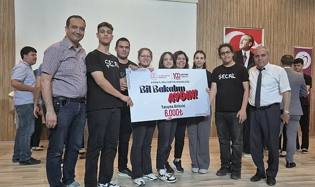 Söke Cumhuriyet Anadolu Lisesi, "Bil Bakalım Aydın" yarışmasında il birincisi oldu
