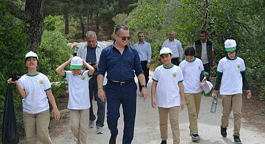 Soma'da ormanlar tertemiz oldu