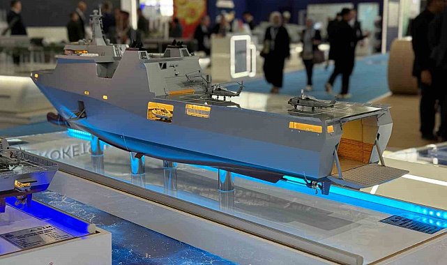 STM'nin 'Çok Maksatlı Destek Gemisi' ilk kez görücüye çıktı