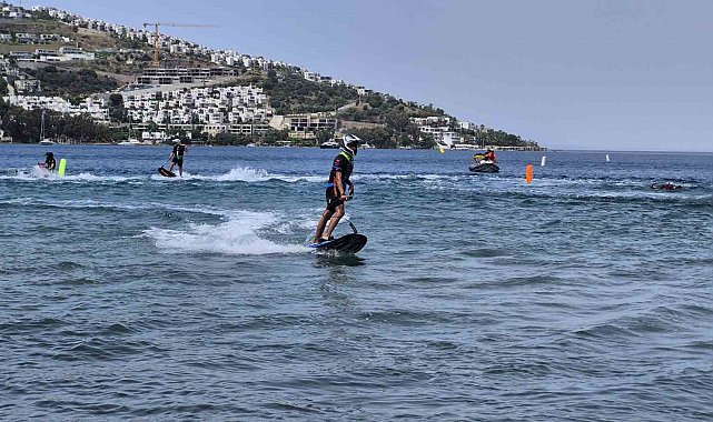 Su Jeti, Flyboard ve MotoSurf Türkiye Şampiyonası, Bodrum'da başladı