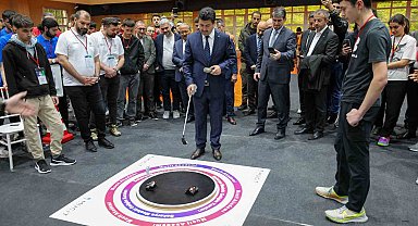 SUBÜ'de düzenlenen Robot ve Teknoloji Olimpiyatları bir ilk oldu