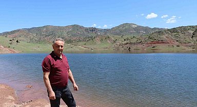 Sulama göletinde tehlike sinyali