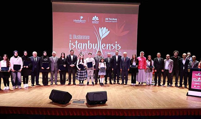 Sultanbeyli Belediyesi'nin düzenlediği 11. Uluslararası İstanbulensis Şiir Festivali sona erdi