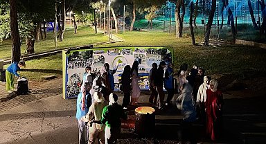 Sultangazili genç kızlar Manisa Kampı'nda doğayla iç içe