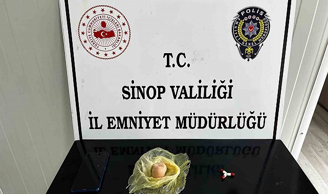 Şüpheli şahıstan uyuşturucu çıktı