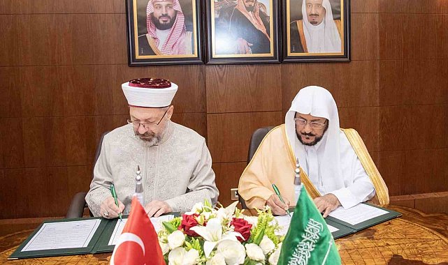 Suudi Arabistan ile 'İslami İşler Alanında İşbirliği Mutabakat Zaptı' imzalandı