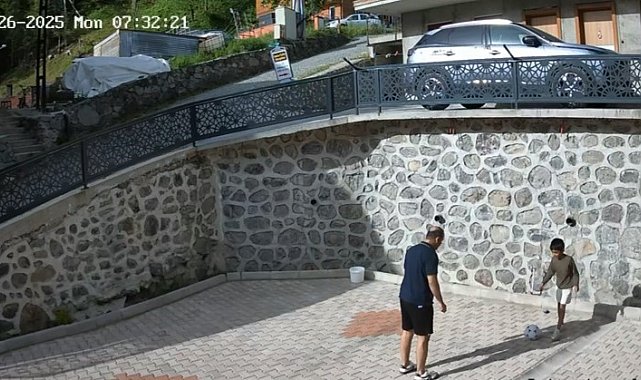 Suudi Arabistan uyruklu çocuğun derede kaybolmadan önceki son görüntüsü ortaya çıktı