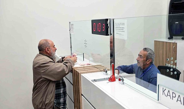 Talas Belediyesi'nde vergi mesaisi