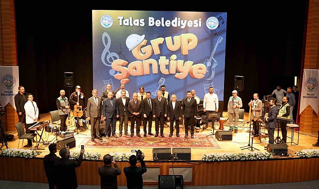 Talas'ın grup şantiye konserinin yankıları sürüyor