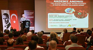 Talasemi konferansında erken teşhisin önemi vurgulandı