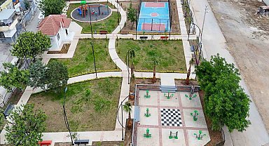 Tarsus'ta çocuklara modern park