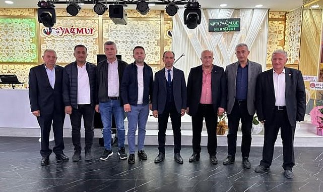 Tavşanlı'da Köy ve Mahalle Muhtarları Olağan Genel Kurulu'nda İrfan Güner yeniden başkan seçildi