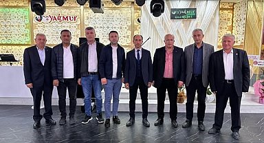Tavşanlı'da Köy ve Mahalle Muhtarları Olağan Genel Kurulu'nda İrfan Güner yeniden başkan seçildi